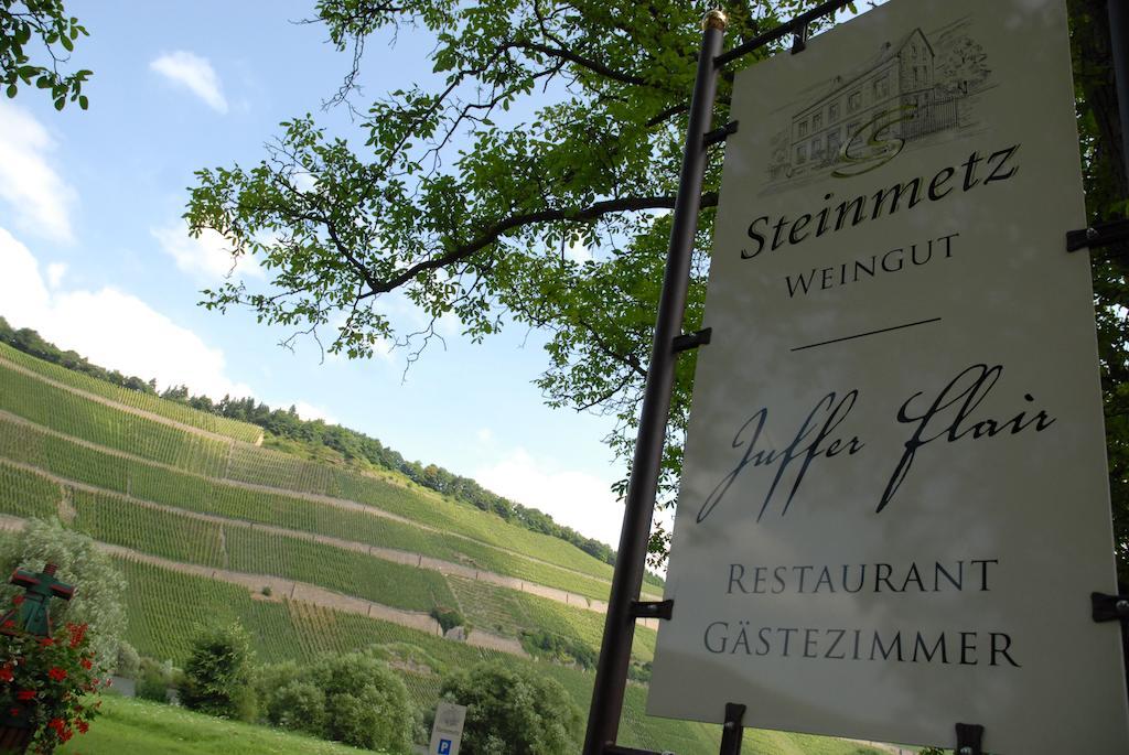 Juffer Flair Restaurant Gästehaus Brauneberg Exterior foto